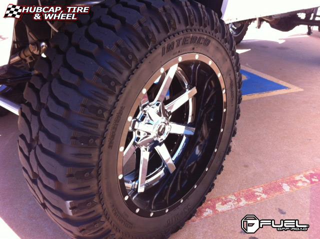 vehicle gallery/ford f 250 fuel maverick d260 0X0 Chrome with Gloss Black Lip wheels and rims