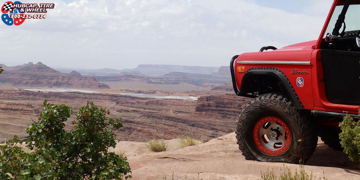 vehicle gallery/ford bronco us mags indy u101 truck 17X9  Brushed wheels and rims