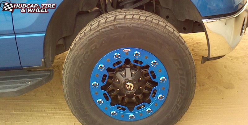 vehicle gallery/ford f 150 fuel hostage d531 17X9  Matte Black wheels and rims