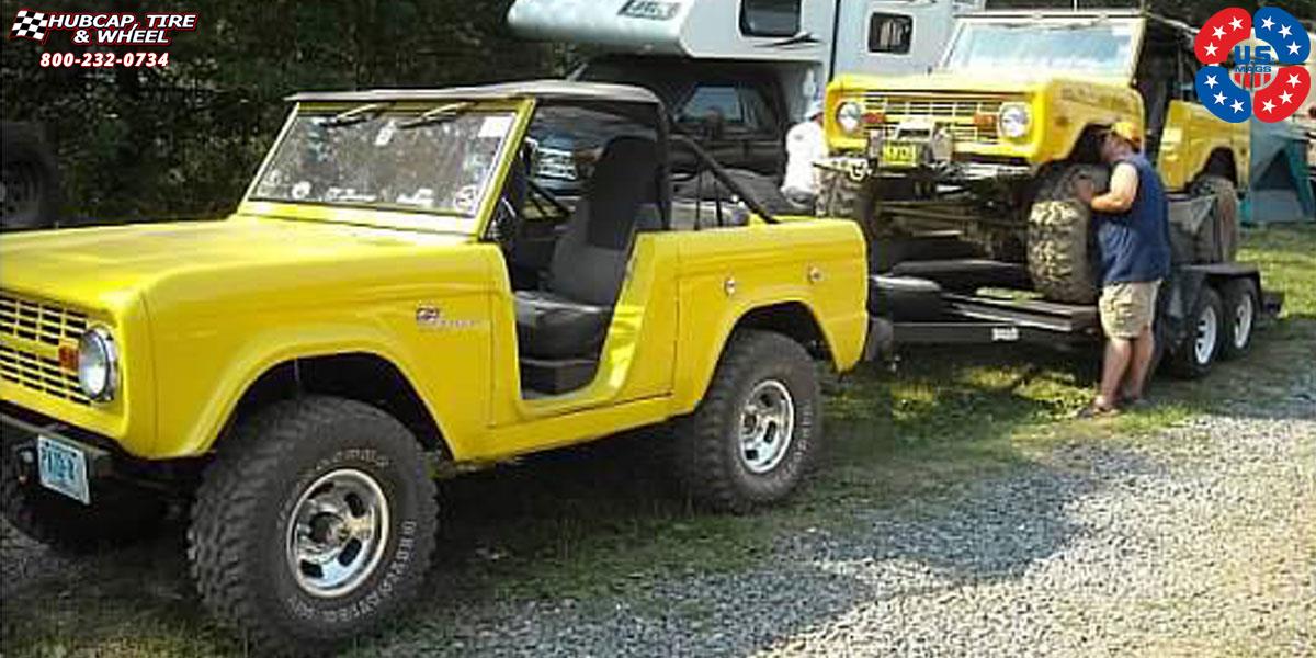 vehicle gallery/ford bronco us mags indy u101 truck 15X7 Polished wheels and rims