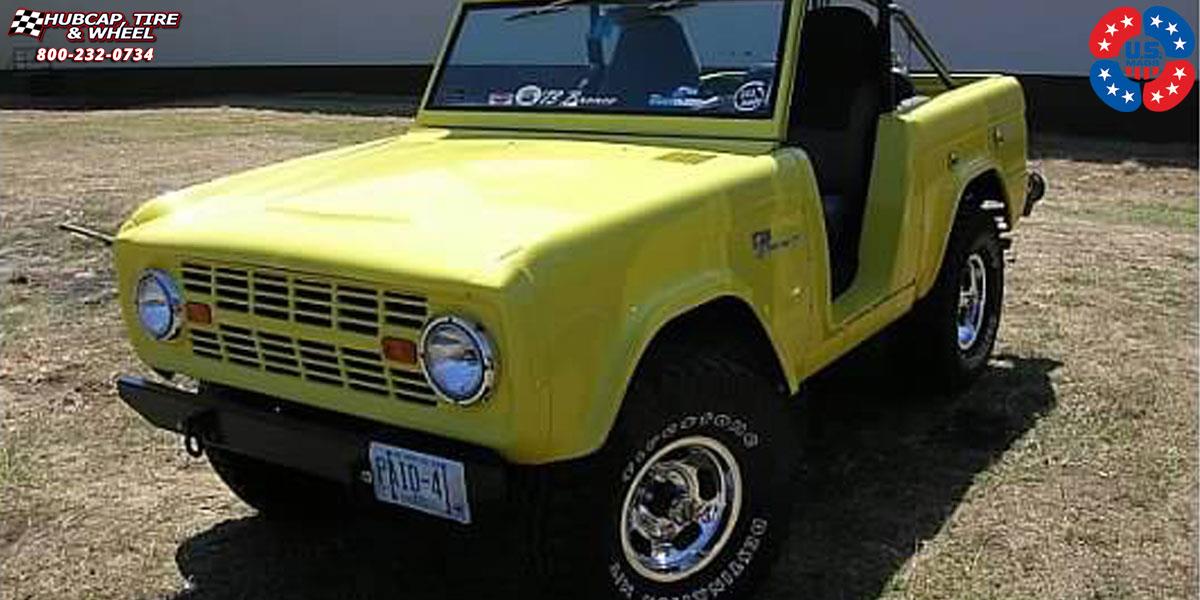 vehicle gallery/ford bronco us mags indy u101 truck 15X7 Polished wheels and rims