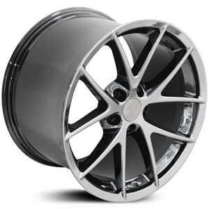 Chevy Corvette C6 Spyder CV15 PVD Black Chrome